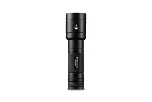 NightSearcher Zoom 500 Lumen, 4xAA Battery Powered Tactical Spot-to-Flood Torch