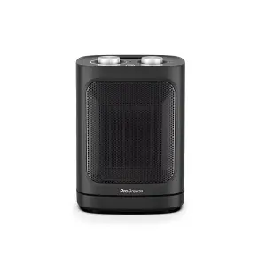 Pro Breeze 1800W Mini Ceramic Fan Heater - Black