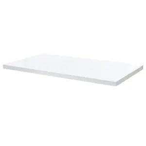 GoodHome Marloes Gloss White Chipboard Worktop (T) 2.8cm x (L) 60cm x (W) 60cm