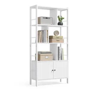 Jazmyne Bookcase Maple White/Cloud White