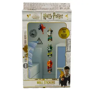 Harry Potter Wall Sticker Set (Pack of 20) Multicoloured (One Size)