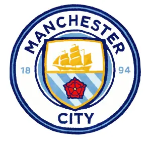 Manchester City FC Official Football Crest Rug Multicoloured (One Size)