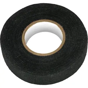 19mm x 15m Black Fleece Adhesive Tape for Cable Management