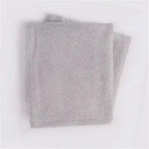 Brentfords Teddy Fleece Blanket Soft Throw Over Bed, Silver Grey - 125 X 150cm