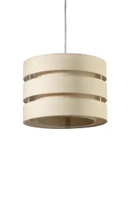 Trio Cream Contemporary Light shade (D)28cm