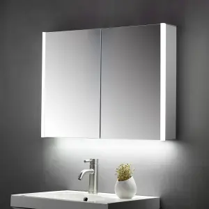 Keenware KBM-103 Rigel 700x600 LED Bathroom Mirror Cabinet