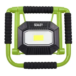 Sealey Rechargeable Portable Fold Flat Floodlight 20W COB LED Lithium-ion LEDFL20W