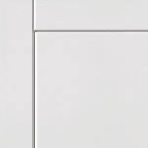 Quattro White Internal Fire Door