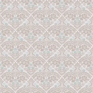 Laura Ashley Margam Grey Classical Smooth Wallpaper