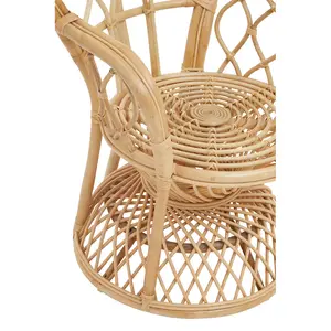 Interiors by Premier Java Natural Rattan Curved Chair