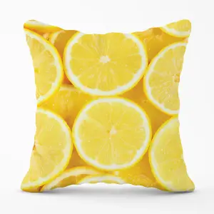 Vibrant Lemons Outdoor Cushion 45cm x 45cm