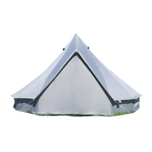 4m Bell Tent - Oxford 230 - Grey