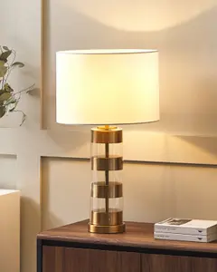 Beliani Modern Table Lamp Gold BEATTON