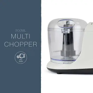 KitchenPerfected 100W Multi Chopper  Cream/Black