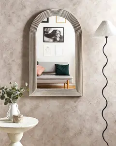 Wall Mirror CHANDON Wood White