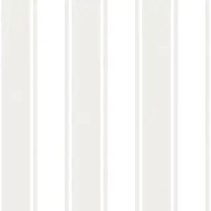 Galerie Italian Classics 4 Cream Classic Stripe Embossed Wallpaper