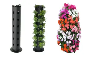 FLOWER TOWER VERTICAL PLANTER FLOOR STANDING