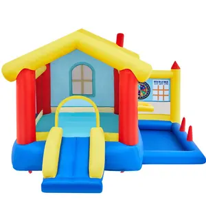 3.1 x 2.8 x 2.2m Bouncy Castle with Slide and Air Blower