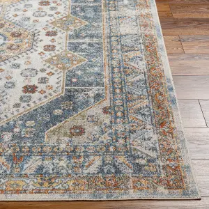 ALKA Machine Washable Vintage Area Rug 66 x 115 cm