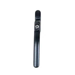 Timber Series Connoisseur MK2 Inline Locking Espag Window Handle - Antique Black (Non Handed)