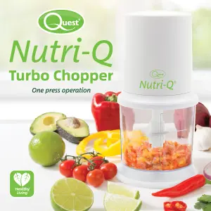 Quest Nutri-Q 34729 Turbo Mini Food Chopper