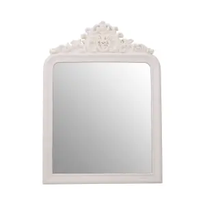 Interiors by Premier Ornate Cream Wall Mirror