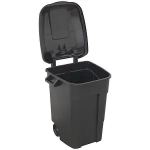 Sealey Refuse/Wheelie Bin 100L - Black BM100