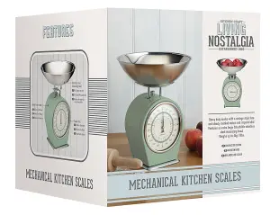 Living Nostalgia English Sage Green Mechanical Scales