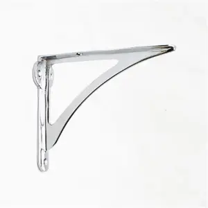 Castelion Single Chrome Ironbridge Shelf Bracket Mini