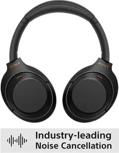 SONY WH-1000XM4 Wireless Bluetooth Noise-Cancelling Headphones - Black