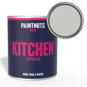 PaintNuts Solid Wood Laminated Kitchen Units Cupboard Cabinet Door Gloss Paint - Papyrus White - 500ml (RAL9018)