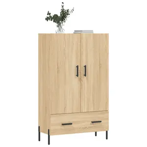 Madonia 69.5cm Wide 1 Drawer Highboard Sonoma Oak