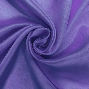 10m x 1.5m Ice Silk Smooth Fabric Roll for Overlay Backdrop Event Christmas Decor, Purple