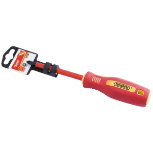 Draper Fully Insulated Soft Grip PZ TYPE Screwdriver, No.2 x 100mm 46534