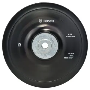 Bosch Professional Backing Pad - Standard M14, 180mm, 8,500 RPM