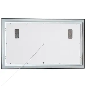 LED Bathroom Mirror ONLAY Silver