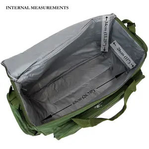 XXL Carp Coarse Fishing Tackle Bag Insulated Carryall Holdall Padded