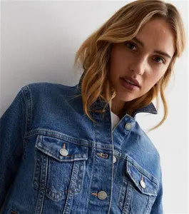 New Look Women's Blue Denim Jacket - UK 12