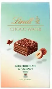 Lindt Choco Wafer Milk Chocolate & Hazelnut Sharing Box 135G