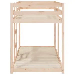 Berkfield Bunk Bed 80x200 cm Solid Wood Pine