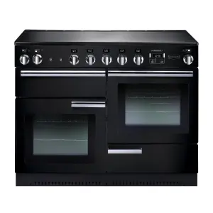 Rangemaster PROP110EIGBC Freestanding Electric Range cooker with Induction Hob - Black