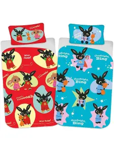 Bing Bunny Whoosh Single Duvet Cover Set