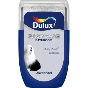 Dulux Easycare Misty mirror Soft sheen Emulsion paint, 30ml