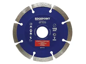 EdgePoint EDGDBGP7115 GP7115 General-Purpose Diamond Blade 115mm EDGDBGP7115