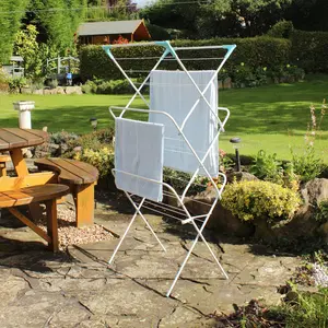 Metal Foldable Accordion Drying Rack