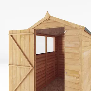 Mercia 6 x 4ft Overlap Apex Shed Yes