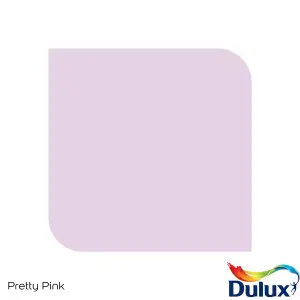 Dulux Standard Pretty pink Matt Emulsion paint, 30ml