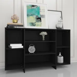 Glynna 120Cm Wide Sideboard Black