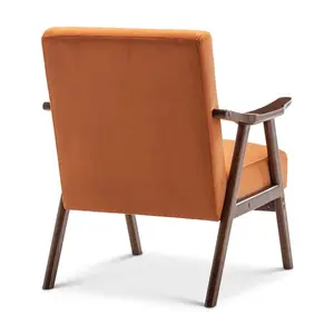 Velvet Orange Selma Accent Chair