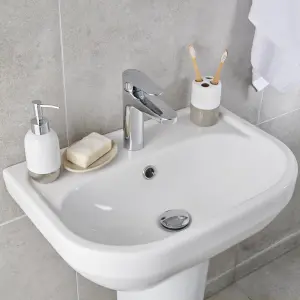 GoodHome Cavally Tall Basin Mono mixer Tap